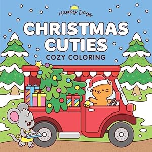 Pre Order-Christmas Cuties Cozy Coloring- Elena Aiello