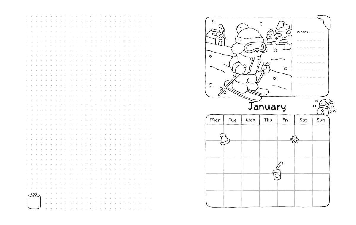 Pre Order-Cozy Planner (Cozy Spaces Coloring)