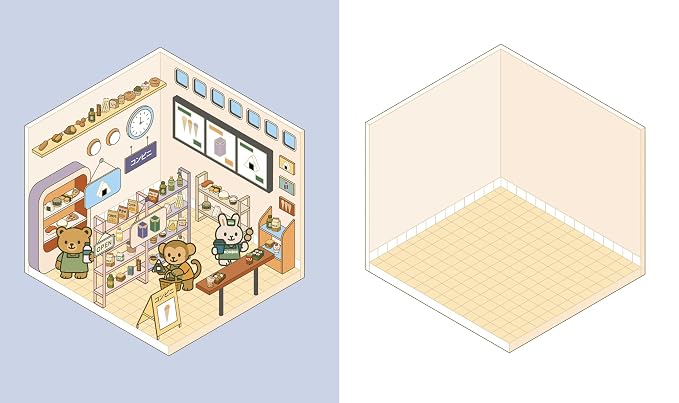 Cute N' Cozy Convenience Stores Sticker Therapy