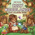 Pre OrderCozy Woodlands: Cute Coloring Book
