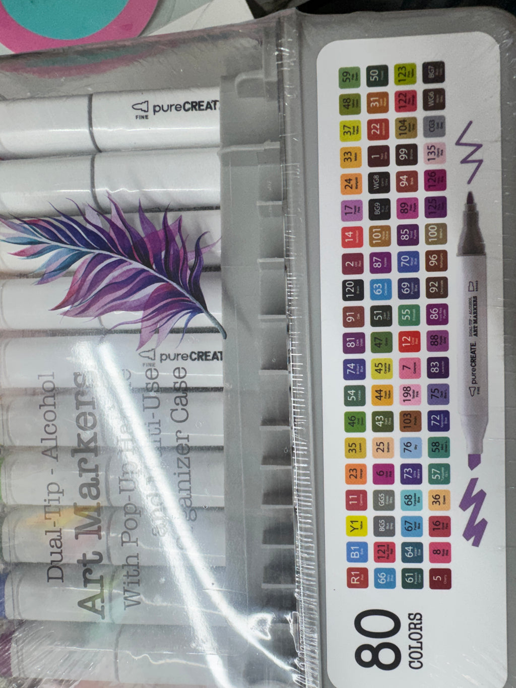 Dual Tip Markers Alcohol