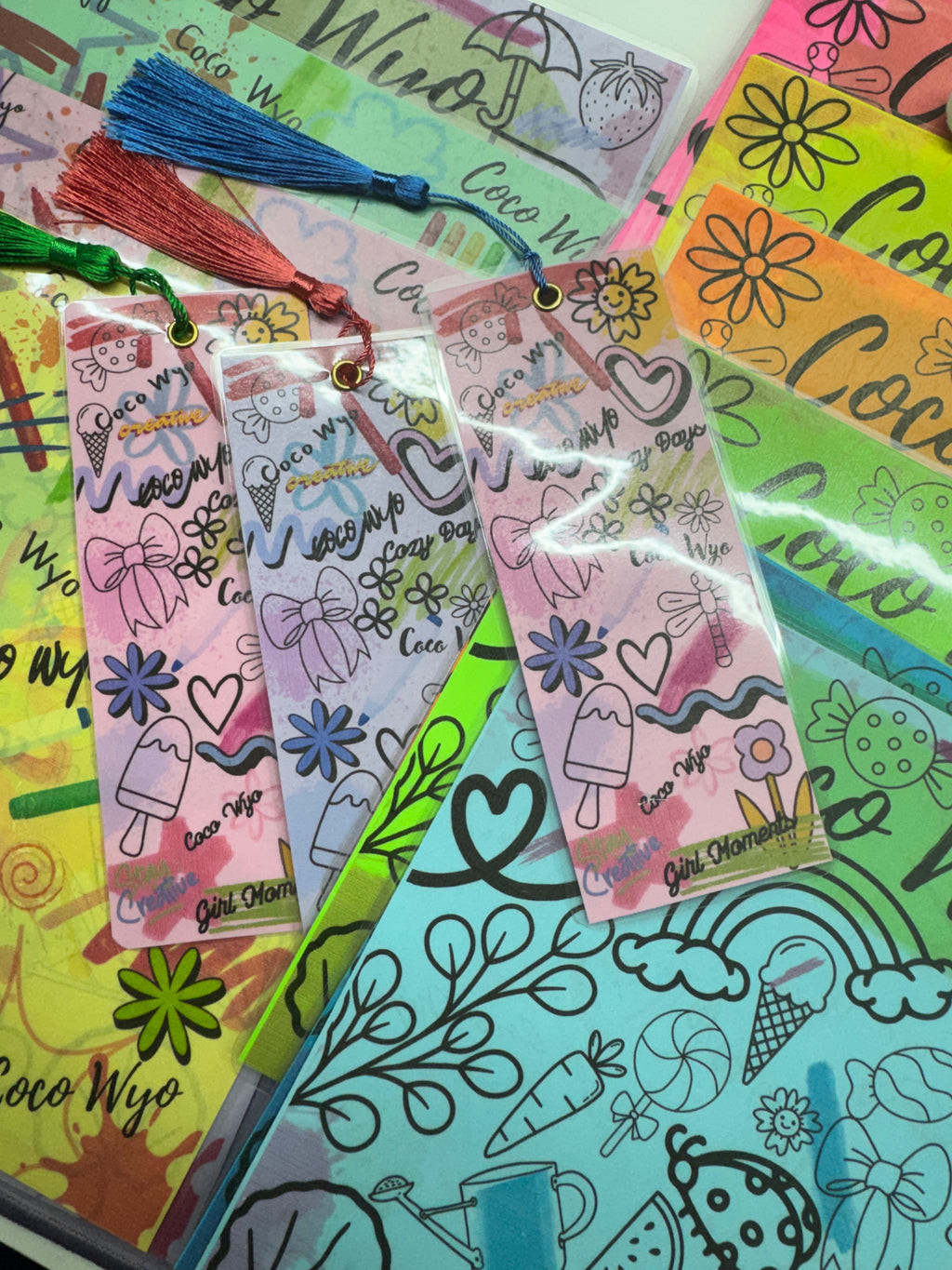 Laminated protector for Coloring Books
