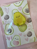 Avocado Heart Kindle Insert Laminated