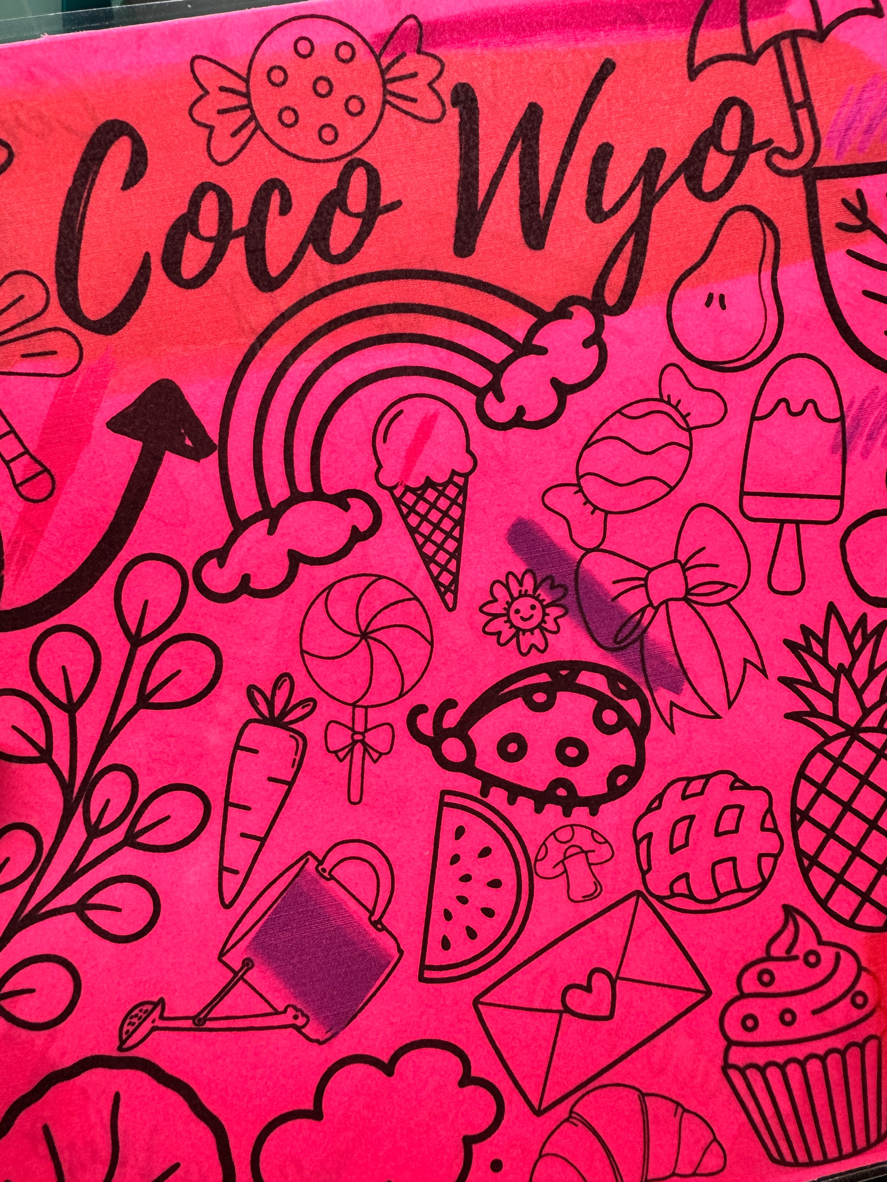 Laminated protector for Coloring Books