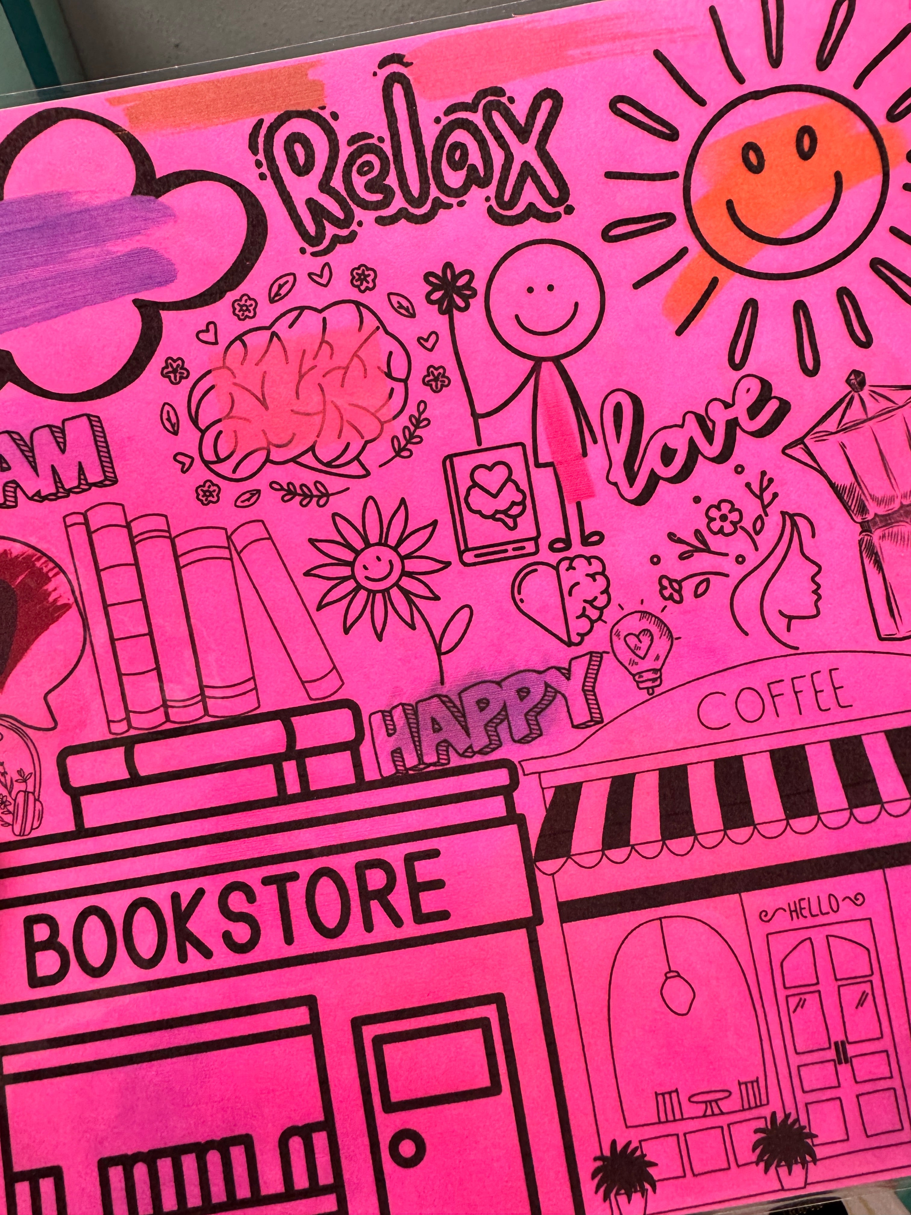 Laminated protector for Coloring Books